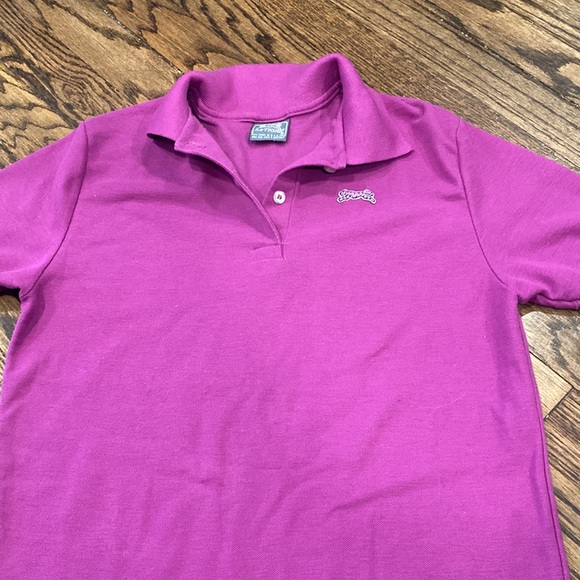 COPY - Le Tigre Men’s Polo Shirt Size M beautiful purple color perfect for spri… - Picture 6 of 6
